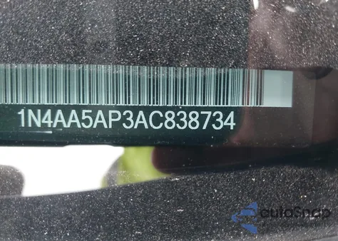 2010 Nissan Maxima 3.5 Sv z USA, uszkodzony, nr VIN 1N4AA5AP3AC838734